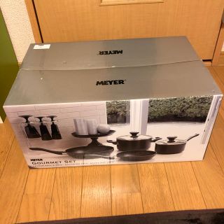 マイヤー(MEYER)の【ぷー様専用】MEYER  IH対応 鍋フライパン 4点セット(鍋/フライパン)