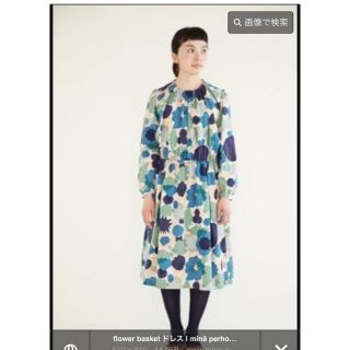 mina perhonen - ミナペルホネン flower basket ワンピース 38 美品の