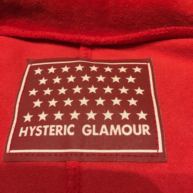 HYSTERIC GLAMOUR(ヒステリックグラマー)のHYSTERIC GLAMOUR   古着赤ジャージ レディースのトップス(その他)の商品写真