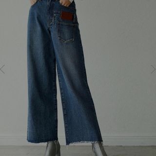 アメリヴィンテージ(Ameri VINTAGE)のアメリヴィンテージ OVERLAP FAKE DENIM(デニム/ジーンズ)