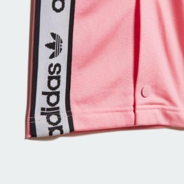 adidas(アディダス)のアディダス スナップパンツ ピンクS レディースのパンツ(カジュアルパンツ)の商品写真