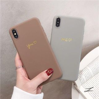 大人気！大人かわいい iPhoneケース シンプルカラー ソフトケース(iPhoneケース)