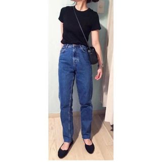 ZARA マムフィットデニム  34