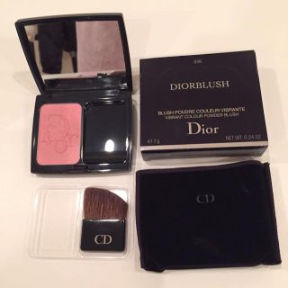 ディオール(Dior)のDiorチークLucky Pink846(チーク)