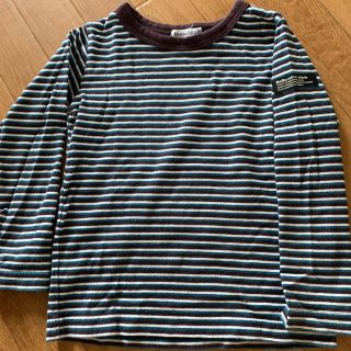 ベベ(BeBe)のBeBe ボーダーカットソー 100(Tシャツ/カットソー)