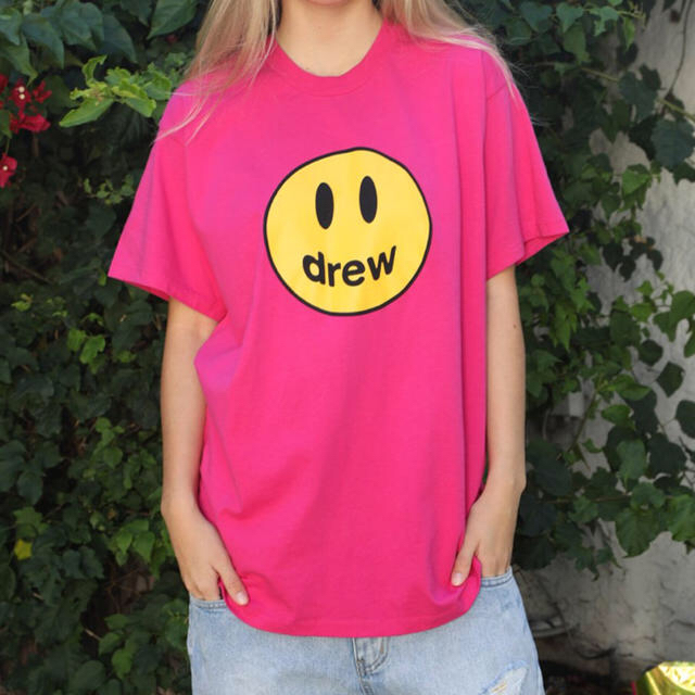 drew house ピンク　Tシャツ