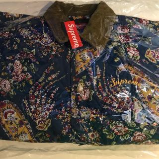 シュプリーム(Supreme)のS 青 Supreme Quilted Paisley Jacket(その他)