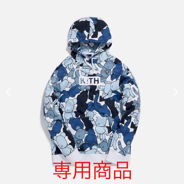 KITH × BE@RBRICK PATTERN HOODIEトップス