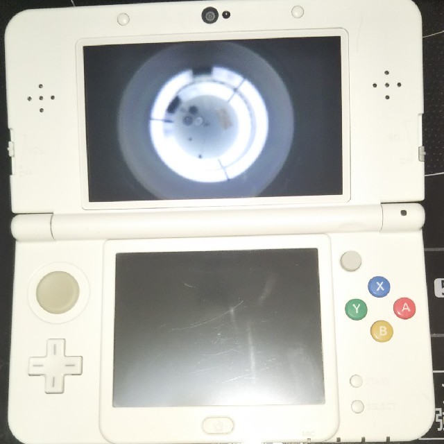 ゲームソフト/ゲーム機本体【動作確認済】new Nintendo 3DS マリオカバー 充電器充電台付き