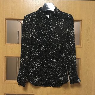 サンローラン(Saint Laurent)のサンローラン　シャツ　スター(シャツ/ブラウス(長袖/七分))