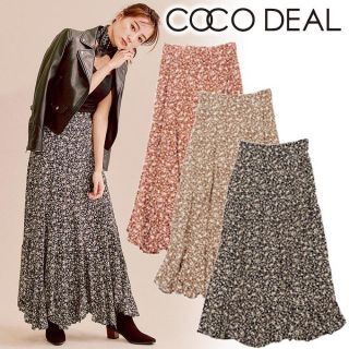 ココディール(COCO DEAL)のR様専用 COCODEAL エスカルゴフラワープリントスカート(ロングスカート)