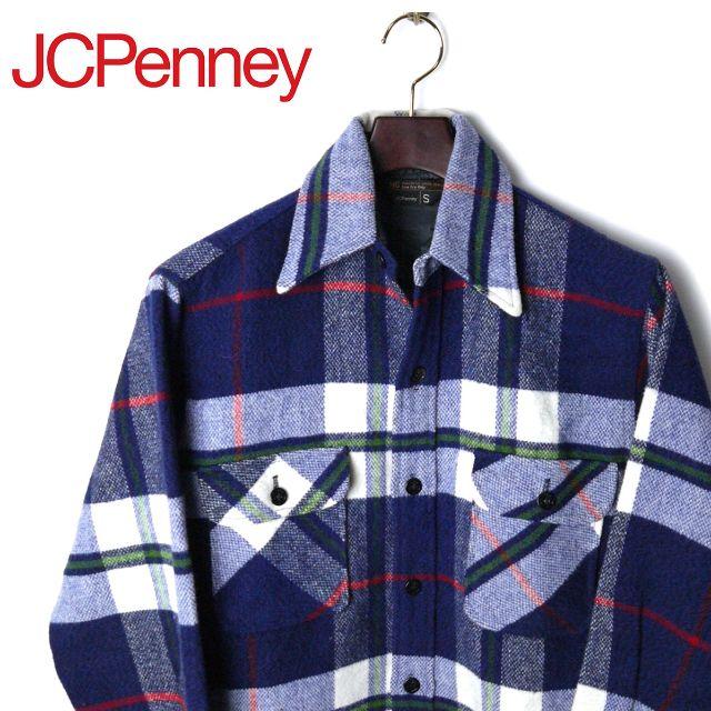 RRL(ダブルアールエル)の【70-80's】JC Penney ウール ヘビーフランネルシャツ メンズのトップス(シャツ)の商品写真