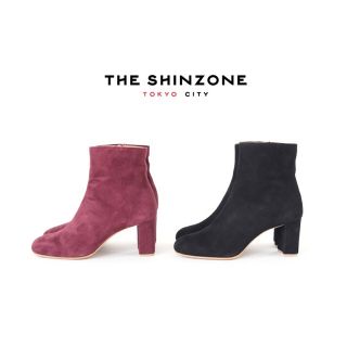 シンゾーン(Shinzone)の半額以下！THE SHINZONE SQUARE TOE SHORT BOOTS(ブーツ)