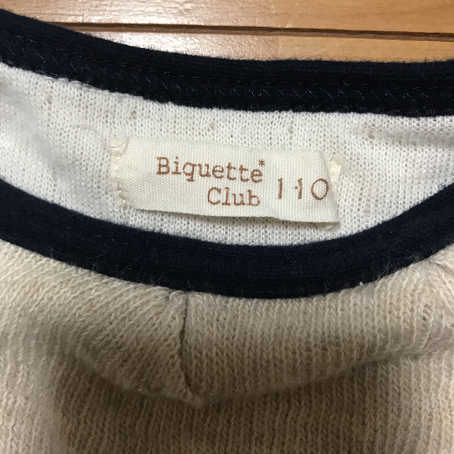 Biquette(ビケット)のBiqette ワンピース 110 キッズ/ベビー/マタニティのキッズ服女の子用(90cm~)(ワンピース)の商品写真