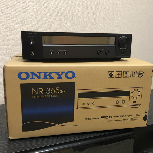 ONKYO NR-365(B) ネットワークAVレシーバー 【公式ショップ】 kba.com.pl