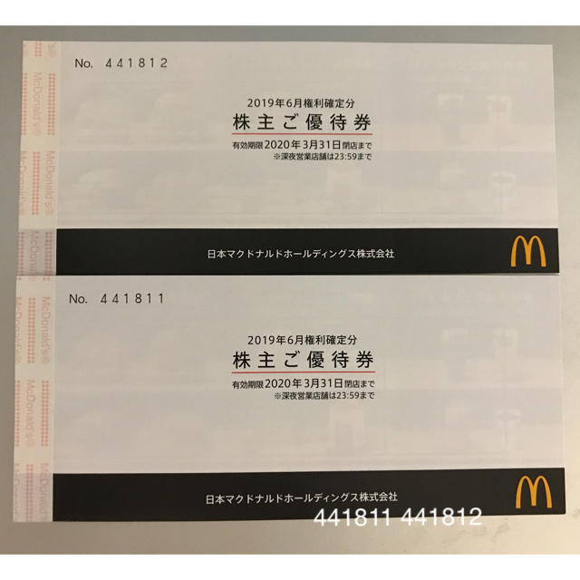 ★送料込★最新マクドナルド株主優待券2冊(12枚) deWKbXXh3W - www.xenvopro.com