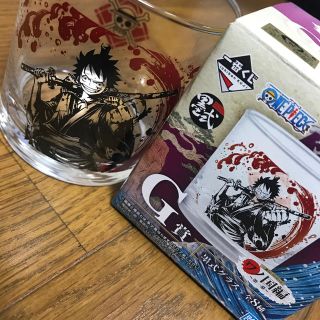 バンダイ(BANDAI)のonepiece 一番くじ ワノ国編 墨式グラス(グラス/カップ)