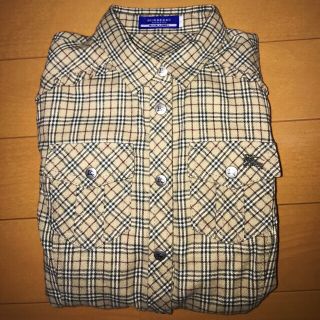 バーバリーブルーレーベル(BURBERRY BLUE LABEL)の【10/15 値下げ 2000円OFF】BURBURRY チェック バーバリー (シャツ/ブラウス(長袖/七分))