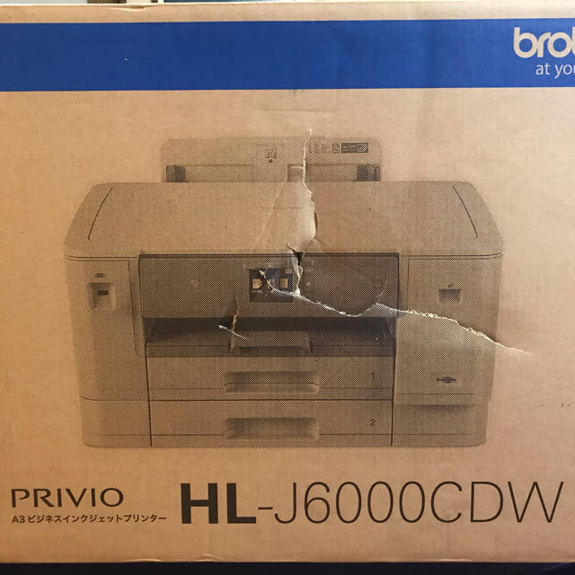 brother(ブラザー)の【新品】A3ビジネスインクジェットプリンター ブラザー HL-J6000CDW インテリア/住まい/日用品のオフィス用品(OA機器)の商品写真