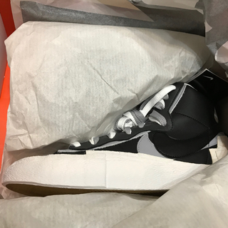 ナイキ(NIKE)のSNKRS購入 SACAI×NIKE BLAZER MID 26cm ナイキ(スニーカー)