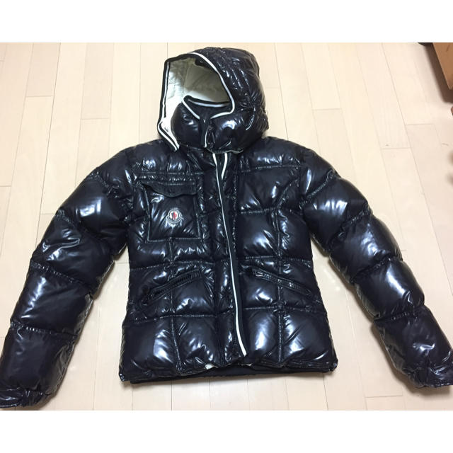 セール‼️ MONCLER クインシー   シャイニーブラック