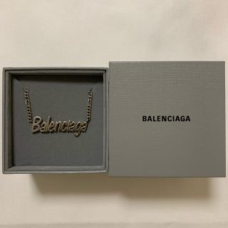 バレンシアガ(Balenciaga)のBALENCIAGA 19AW ロゴネックレス 未使用(ネックレス)