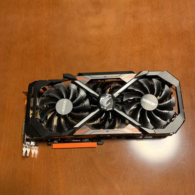 1594MHzブーストGigabyte AORUS 11G 1080ti ギガバイト 完動品