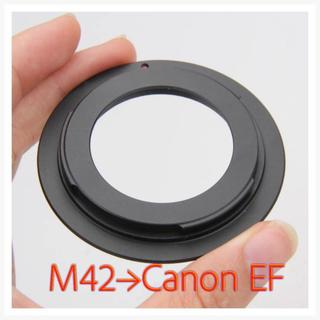 キヤノン(Canon)のオールドレンズ　M42→Canon EFマウントアダプター(デジタル一眼)