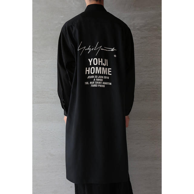 Yohji Yamamoto スタッフコートシャツ 18ss