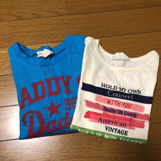 ダディオーダディー(daddy oh daddy)のダディ オ ダディロンT2枚セット(Tシャツ/カットソー)