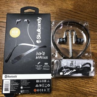 スカルキャンディ(Skullcandy)のスカルキャンディ ワイヤレスイヤホン(ヘッドフォン/イヤフォン)