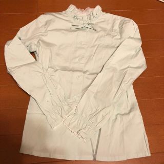 ベベ(BeBe)のべべ　130  パステルグリーンブラウス　専用(Tシャツ/カットソー)