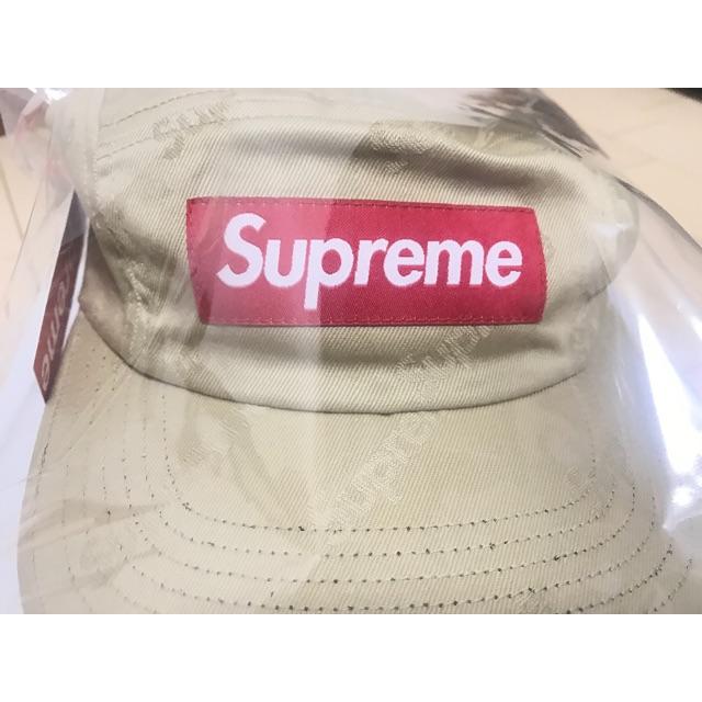 Supreme Jacquard Logos Twill Camp Cap