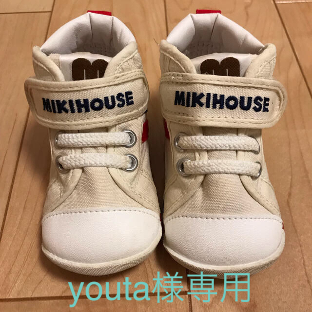 mikihouse(ミキハウス)のミキハウス ファーストシューズ キッズ/ベビー/マタニティのベビー靴/シューズ(~14cm)(スニーカー)の商品写真
