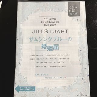 ジルスチュアート(JILLSTUART)のJILLSTUART 婚姻届 ＆ マルチケース(母子手帳ケース)