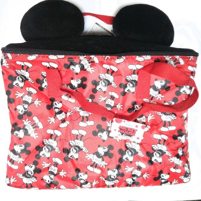 Disney(ディズニー)の【マッキー様専用】【大きくてお得】大きなディズニー 保冷バッグ レディースのバッグ(かごバッグ/ストローバッグ)の商品写真