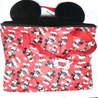 ディズニー(Disney)の【マッキー様専用】【大きくてお得】大きなディズニー 保冷バッグ(かごバッグ/ストローバッグ)