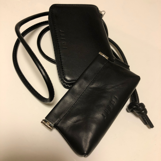 Leather Mini Crossbody Wallet(Enamel)