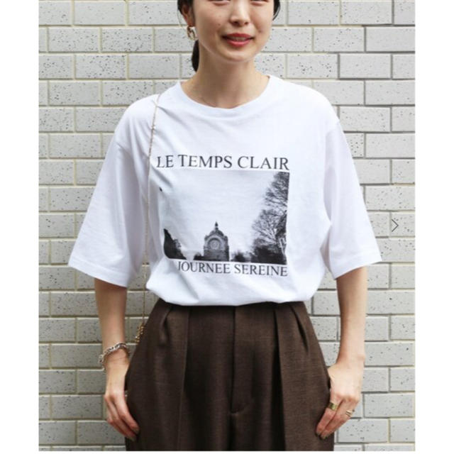 IENA(イエナ)のiena  paris photo Tシャツ レディースのトップス(Tシャツ(半袖/袖なし))の商品写真