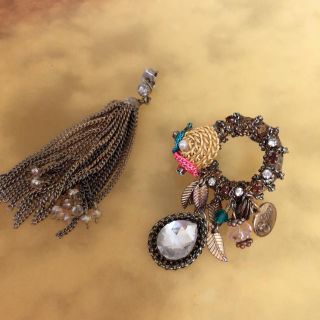 ジュジュ(joujou)のajewアシンメトリーピアス(ピアス)