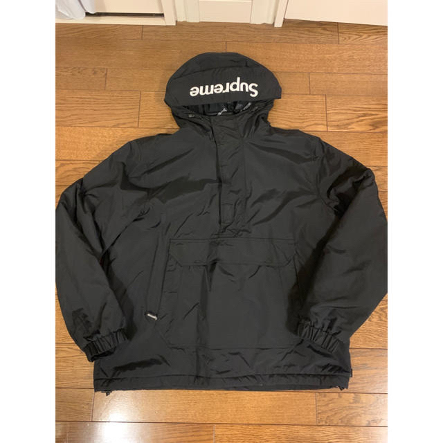 Supreme - supreme hooded logo half zip pullover Lの通販 by ...