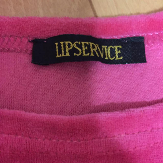 LIP SERVICE(リップサービス)のリップサービス ベロア トップス レディースのトップス(その他)の商品写真