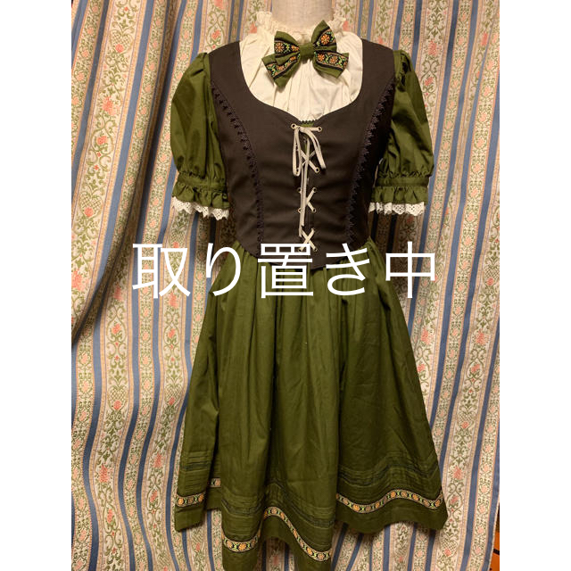 VICTORIAN MAIDEN スノーホワイトワンピース&ビスチェ