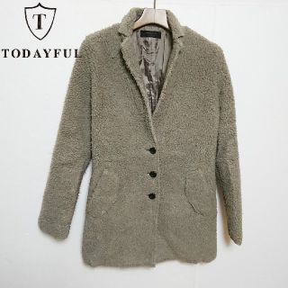 トゥデイフル(TODAYFUL)のTODAYFUL トゥデイフル ボアコート(ロングコート)