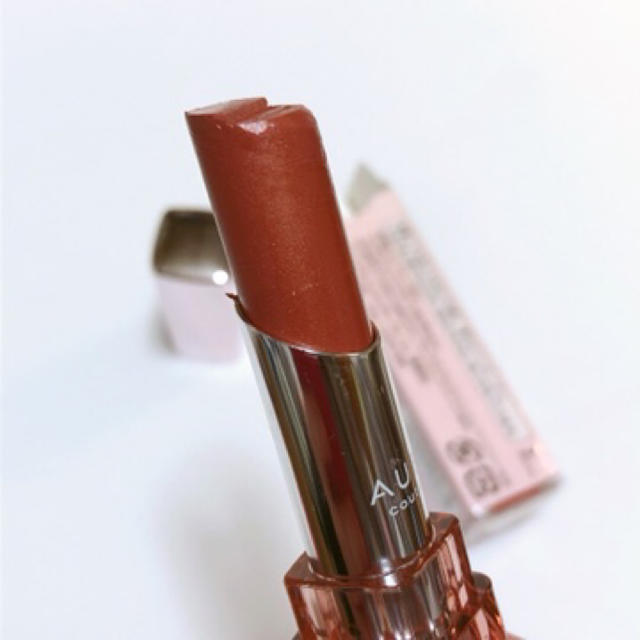 AUBE couture(オーブクチュール)のオーブクチュール ロングキープルージュ ベージュ系リップ  コスメ/美容のベースメイク/化粧品(口紅)の商品写真
