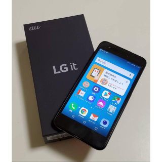 エルジーエレクトロニクス(LG Electronics)の【新品同様品】LG it LGV36(スマートフォン本体)