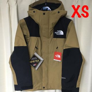 ザノースフェイス(THE NORTH FACE)の新品正規【XSサイズ】ノースフェイス マウンテンジャケット ブリティッシュカーキ(マウンテンパーカー)