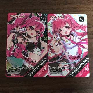 コナミ(KONAMI)のSOUND VOLTEX e-Amusement passセット(ノベルティグッズ)