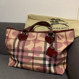 バーバリー(BURBERRY)のBurberry established 1856 バーバリー ハート バッグ(ハンドバッグ)