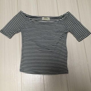 グレイル(GRL)のストライプ トップス(Tシャツ(半袖/袖なし))